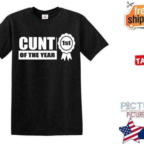 1ST Cunt Of The Year Mens Shirts