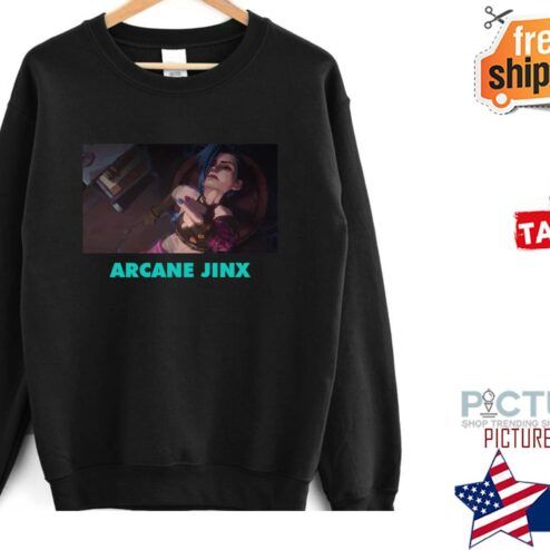 2021 Arcane Jinx League Of Legends Game Shirt