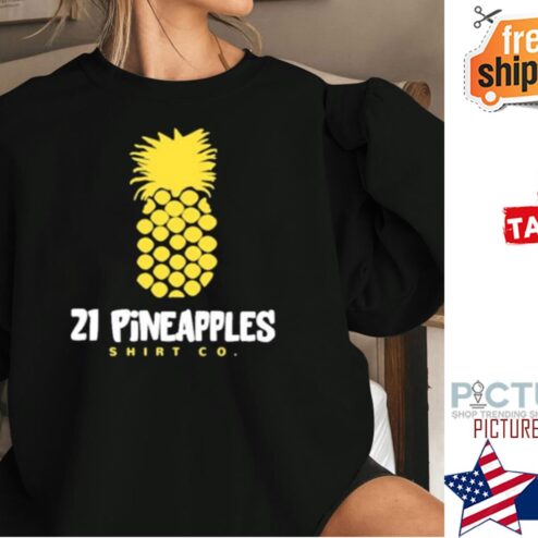 21 Pineapples Crewneck Shirt