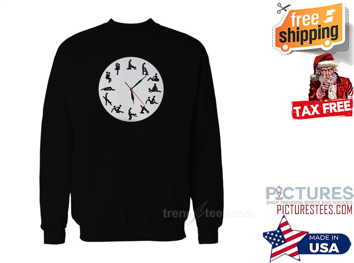 24 Hour Sexual Positions Sweatshirt