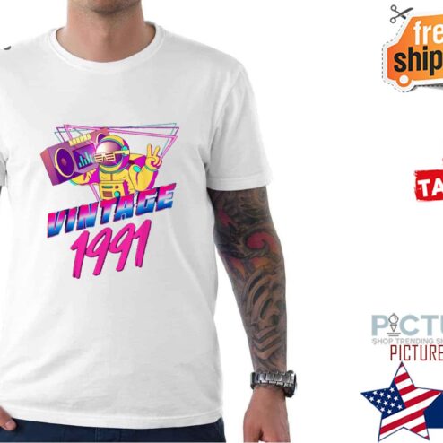 30th Birthday Vintage 1991 Shirt