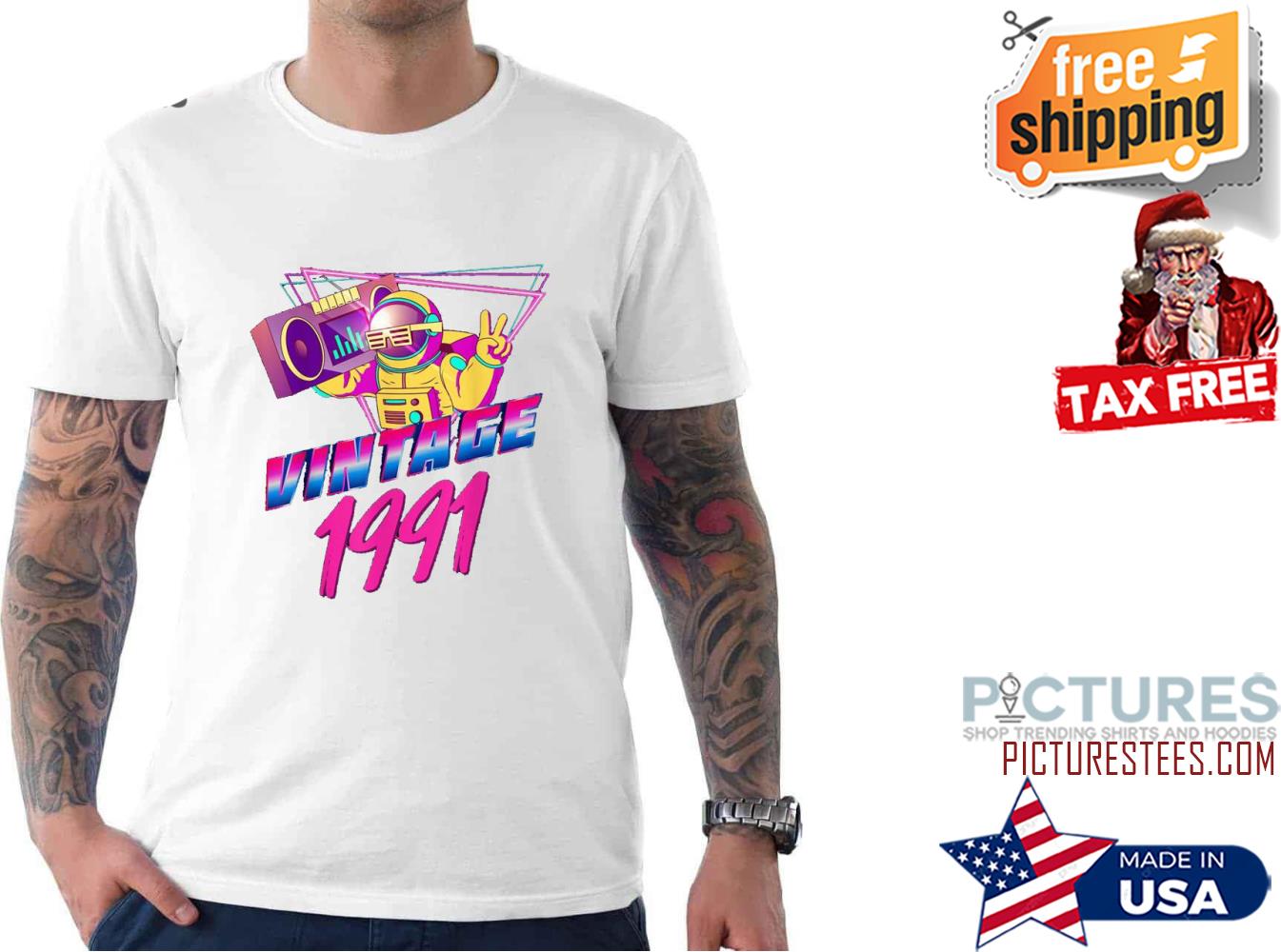 30th Birthday Vintage 1991 Shirt