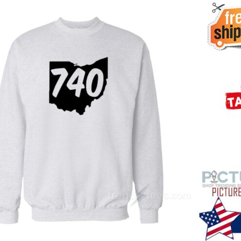 740 Area Code Ohio Shirt
