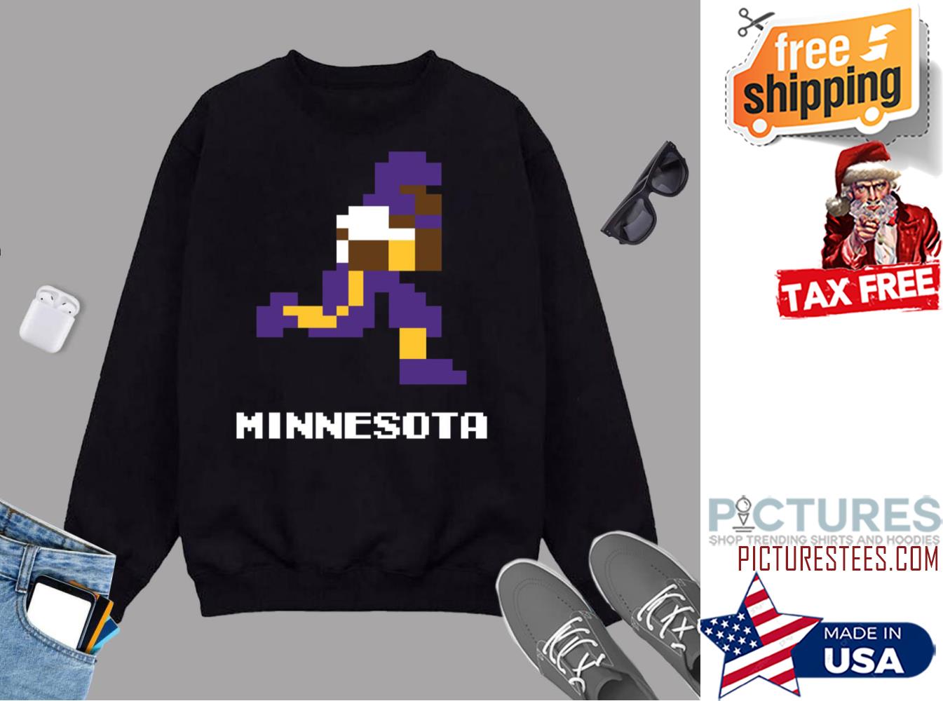 8 Bit Minnesota Football 1 Sweatshirt