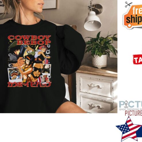 90s Vintage Cowboy Bebop Anime Shirt