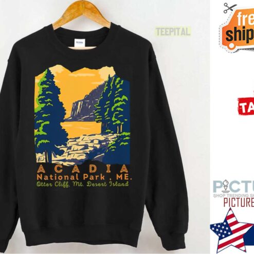 Acadia National Park Maine Otter Cliff Mt Desert Island Sweater