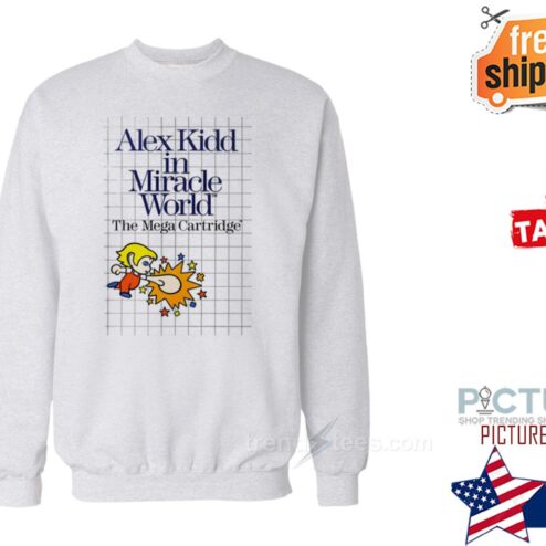 Alex Kidd In Miracle World The Mega Cartridge Shirt