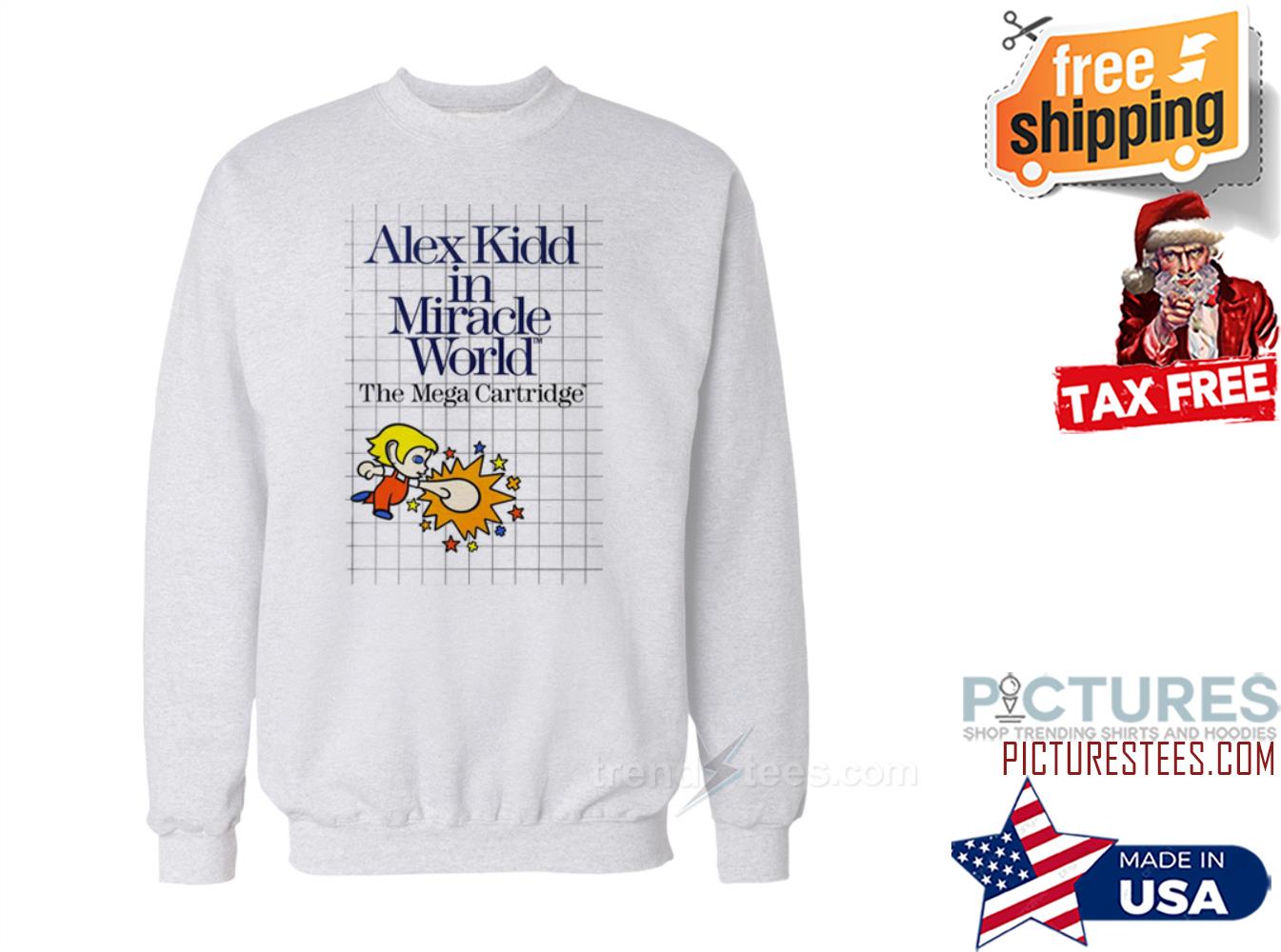 Alex Kidd In Miracle World The Mega Cartridge Sweatshirt