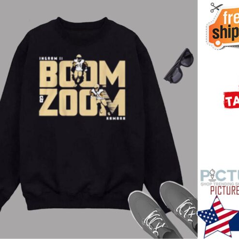 Alvin Kamara And Mark Ingram Ii Boom And Zoom Sweater