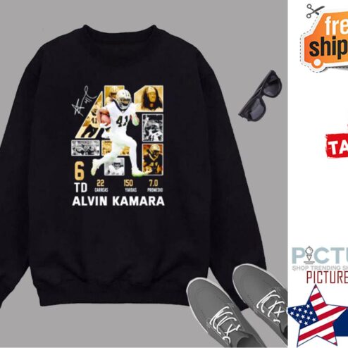 Alvin Kamara New Orleans Saints 6 Touchdowns Sweater
