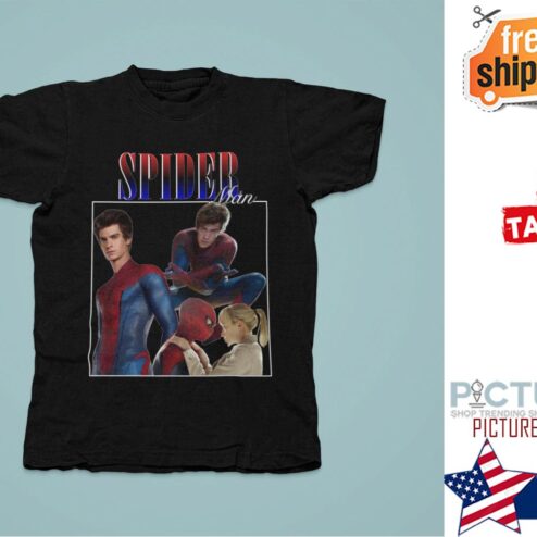 Andrew Garfield Spiderman Peter Parker Vintage Shirt