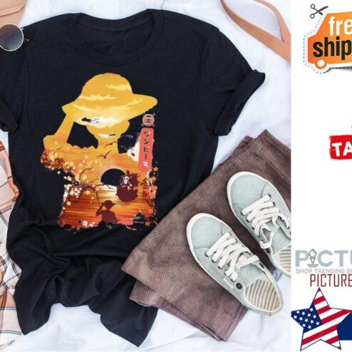 Anime Character Monkey D Luffy Shirt