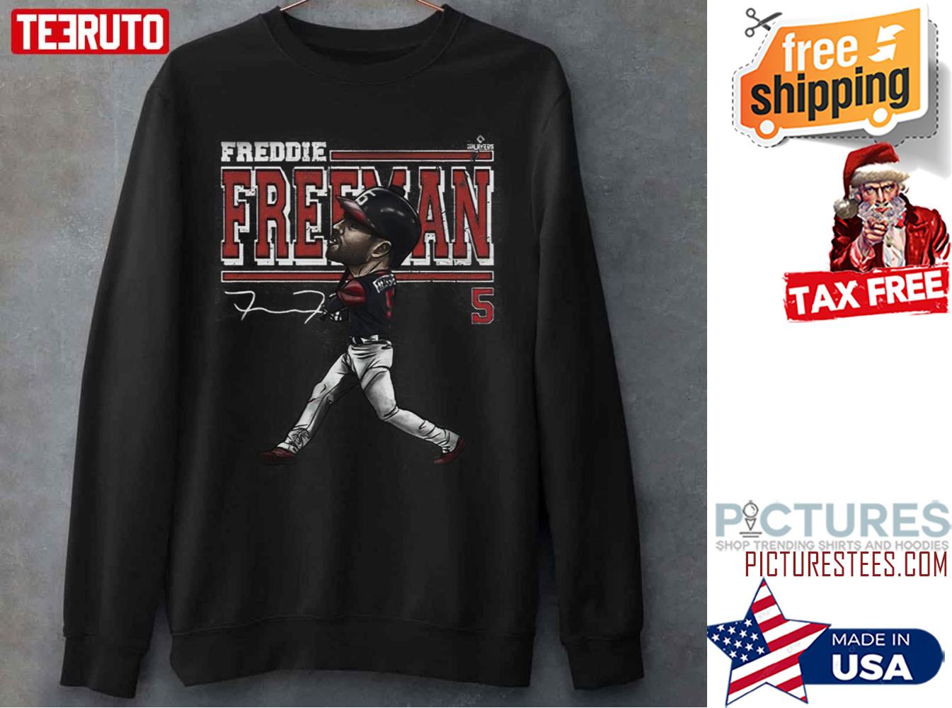 Atlanta Baseball Freddie Freeman Cartoon Sweater