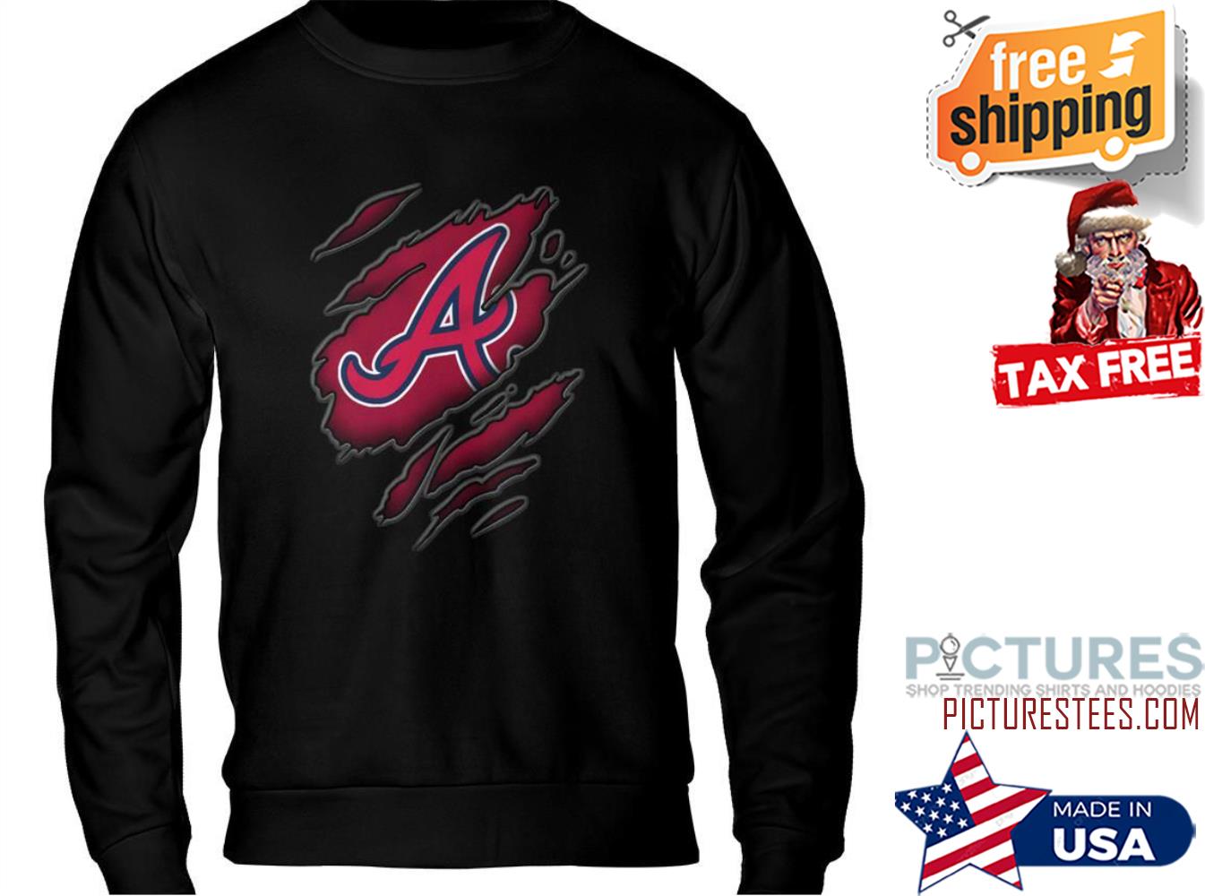 Atlanta Braves Inside Sweatshirt