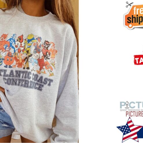 Atlantic Coast Conference Vintage ACC Crewneck Shirt