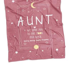 Aunt Blanket, Aunt Gift, We Love You To The Moon And Back, Personalized Blanket For Adults Blanket unisex, hoodie, sweatshirt Aunt Blanket, Aunt Gift, We Love You To The Moon And Back, Personalized Blanket For Adults Blanket unisex, hoodie, sweatshirt