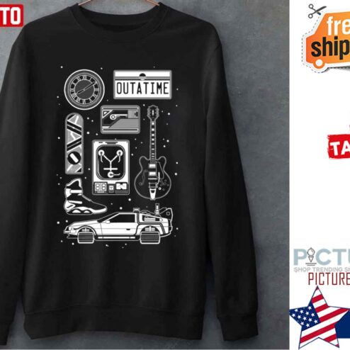 Back To The Future Iconic 80s Draw Sweater