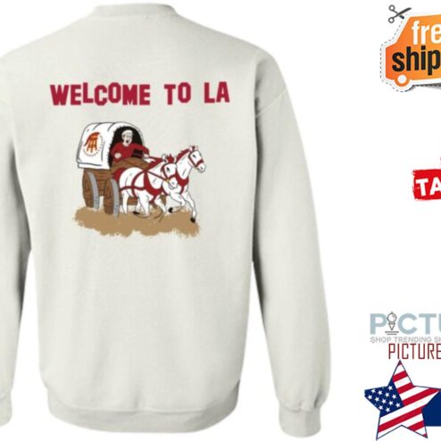 Barstool Sports Welcome To La Lr Sweater