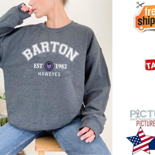 Barton 1982 Haweye Marvel Fan Gift Shirt