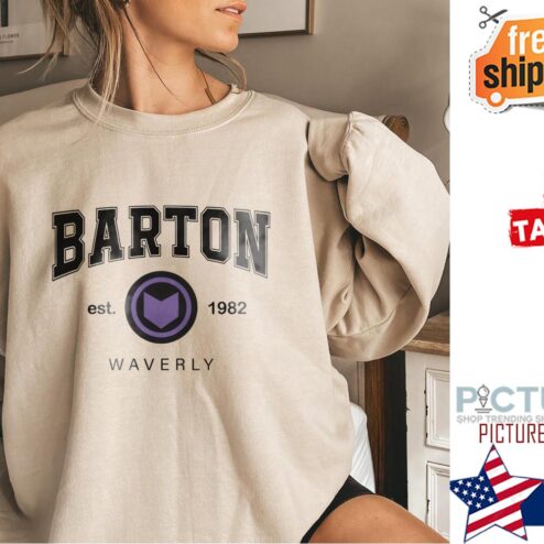 Barton EST 1982 Waverly Marvel Hawkeye Shirt
