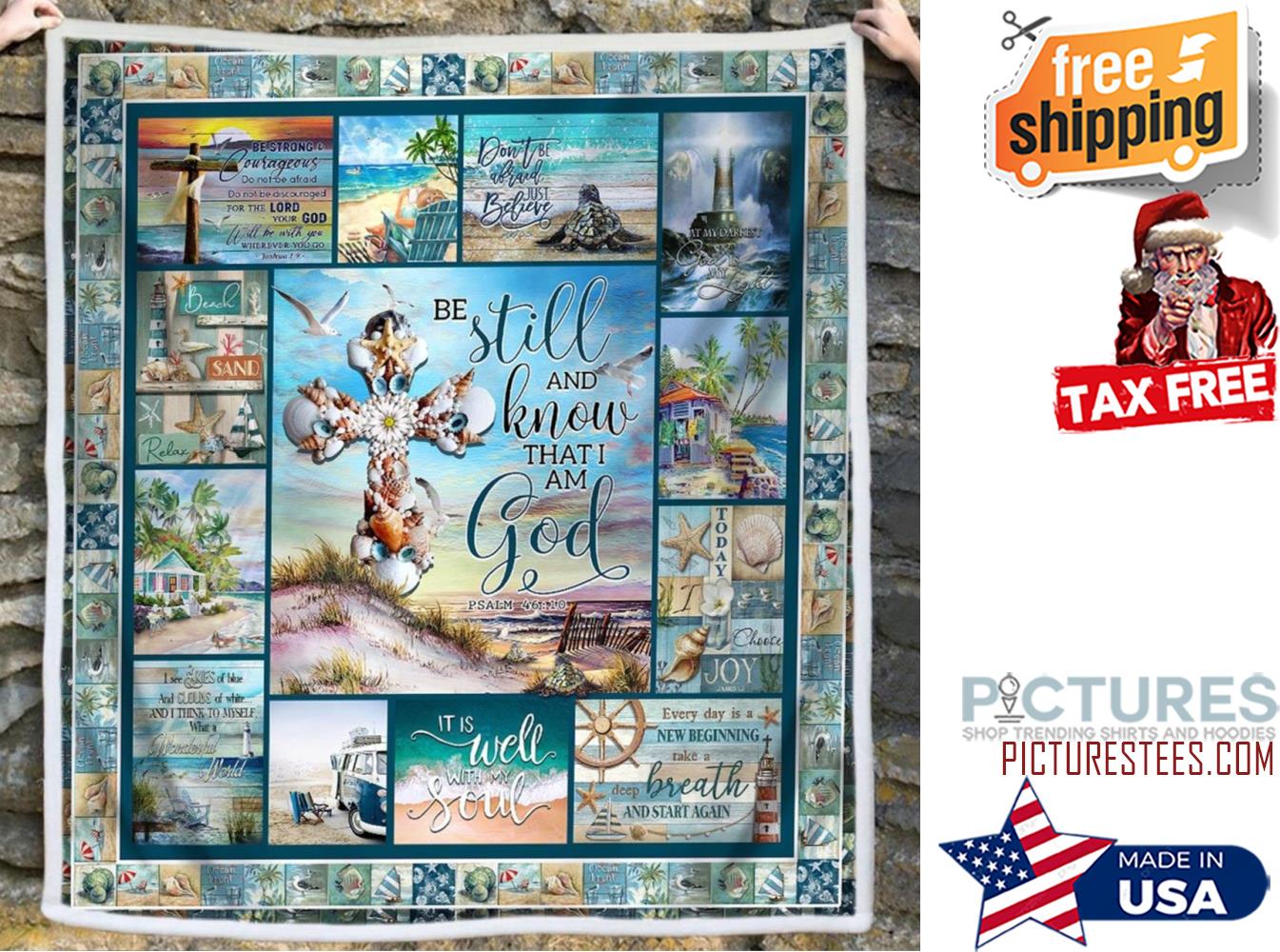 Beach Sofahrow Blanket
