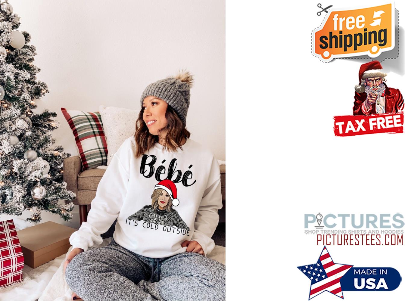Bebe Its Cold Outside Sweatshirt