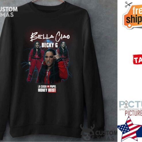 Bella Ciao Beky G La Casa De Papel Money Heist Bootleg Vintage Sweater