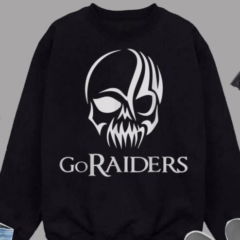 Go Raiders Football Baseball Basketball Cheer School Spirit Shirt