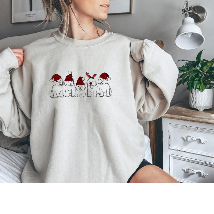 Merry Woofmas Dog Christmas Gift Shirt