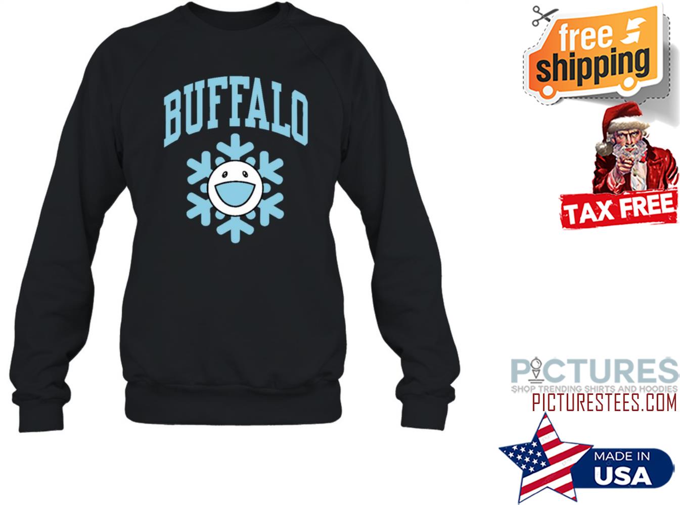 Bills Mafia Winter Smile Sweater