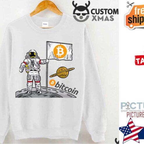 Bitcoin To The Moon Dabbing Sweater