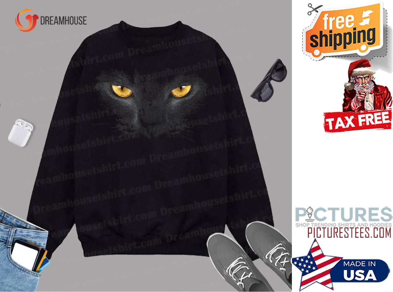 yellow eyes hoodie