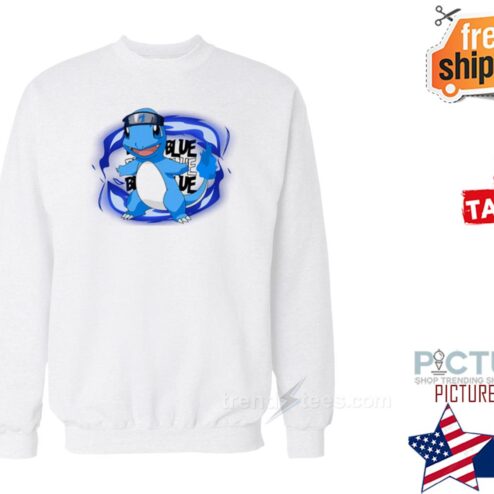 Blue Charmender Pokemon Shirt