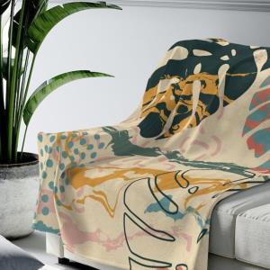 Boho Monstera Plush Blanket, Sherpa Blanket unisex, hoodie, sweatshirt Boho Monstera Plush Blanket, Sherpa Blanket unisex, hoodie, sweatshirt