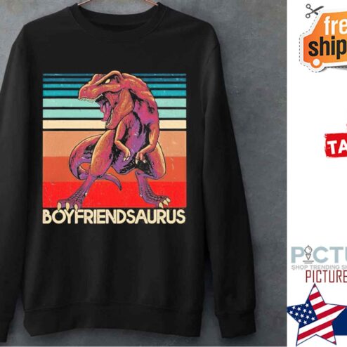 Boyfriendsaurus Rex Boyfriend Saurus Dinosaur Shirt