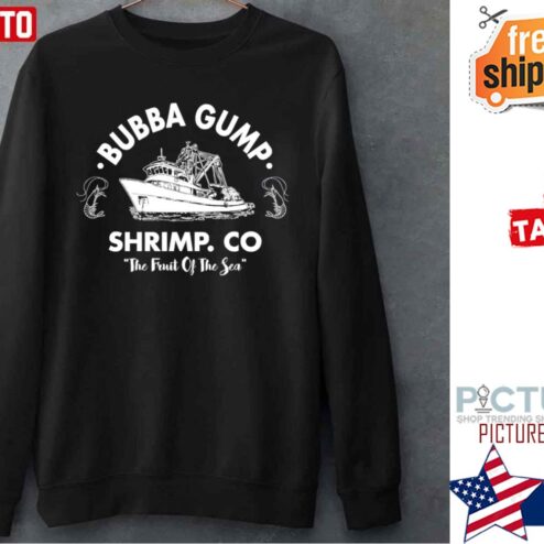 Bubba Gump Shrimp Forest Gump Vintage Moive Sweater