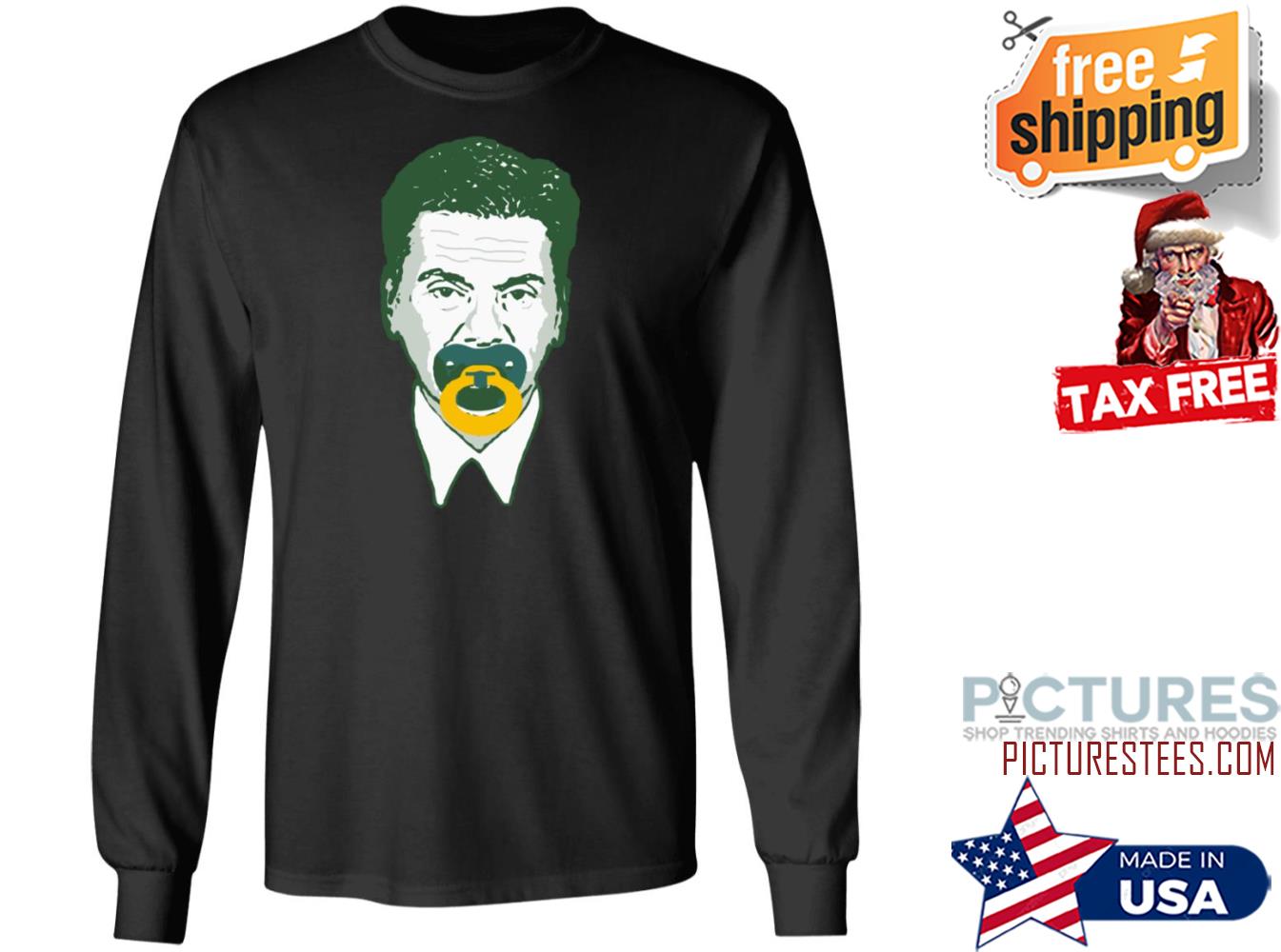 Campeche Collective Merchandise Green Bay Small Man, Big Baby Sweatshirt