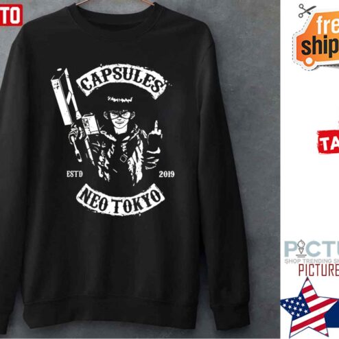Capsules Neo Tokyo Est 2019 Anime Sweater
