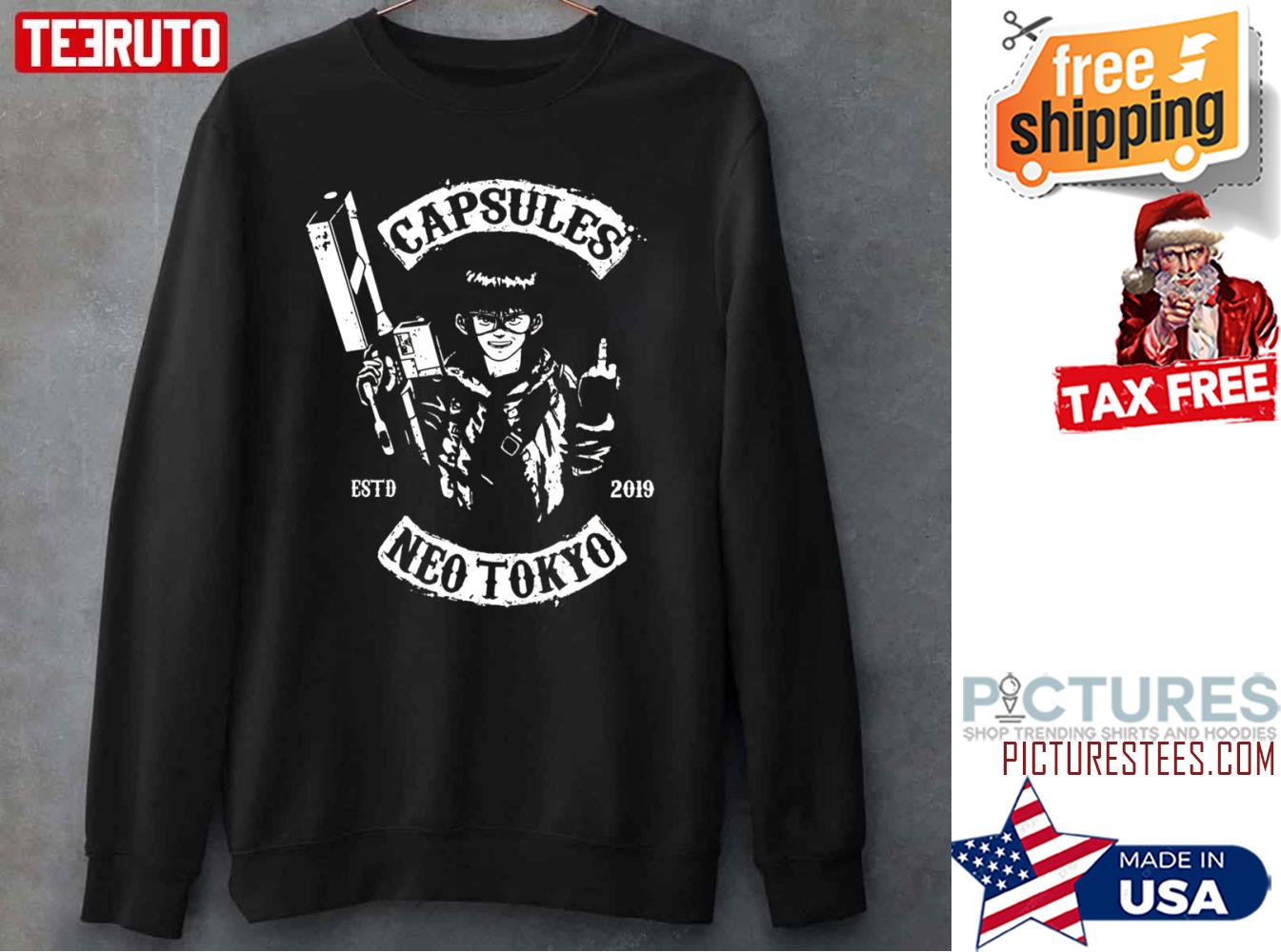 Capsules Neo Tokyo Est 2019 Anime Sweater