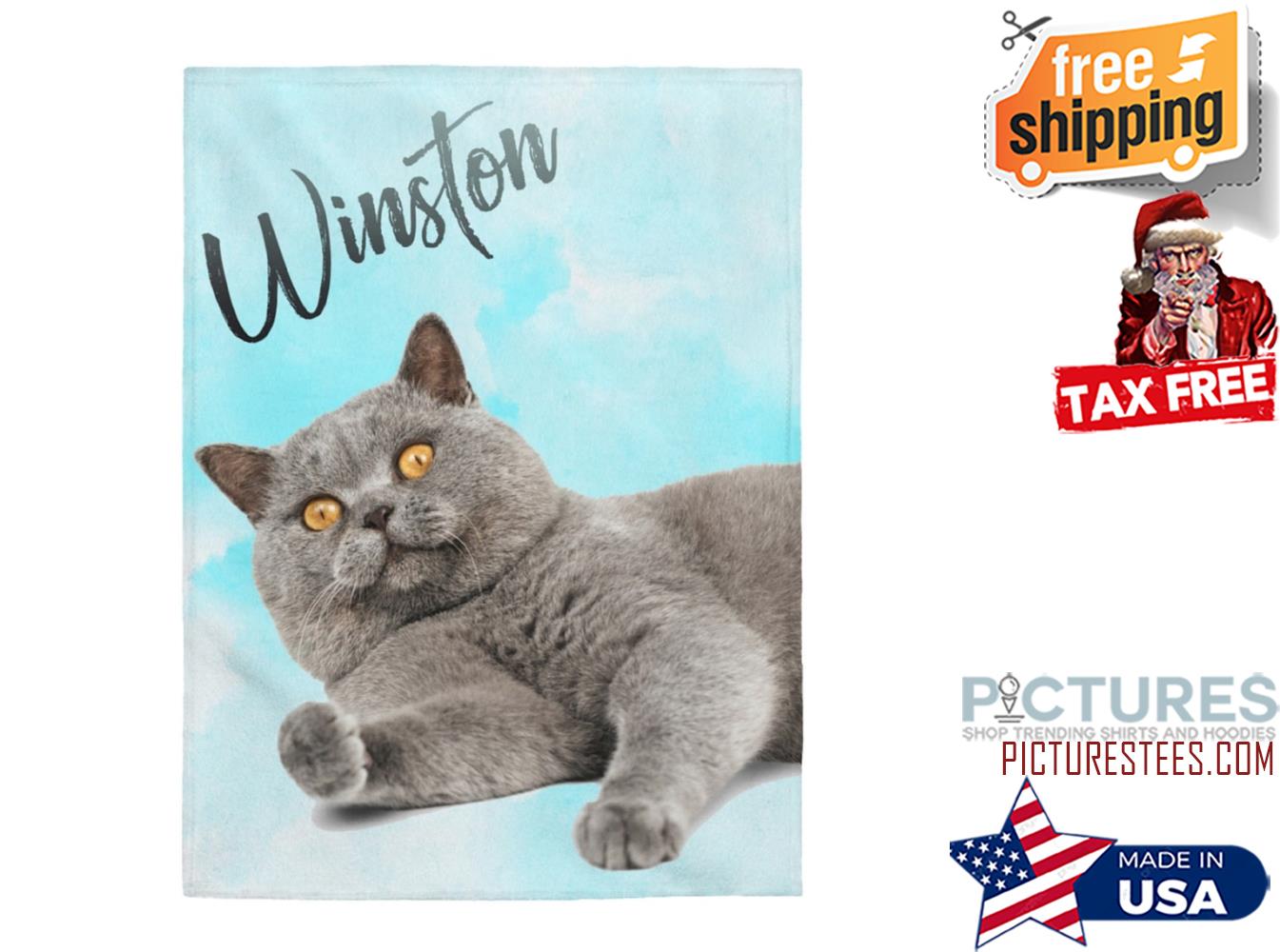 Cat Blanket, Personalized cat blanket, Personalized cat lover gift, Pet photo blanket