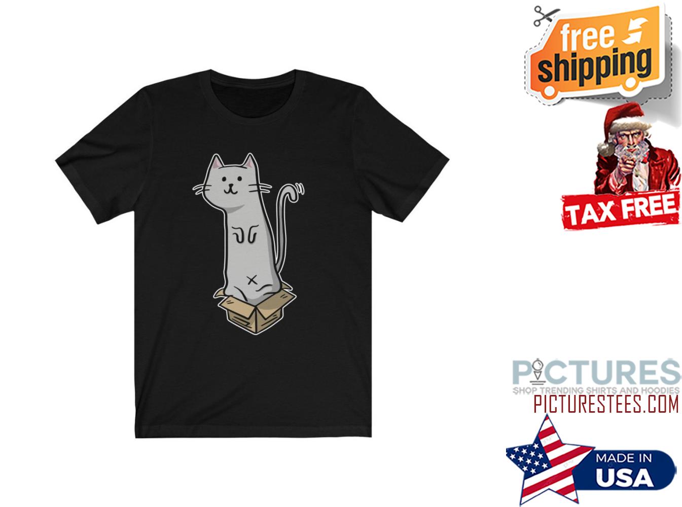 Cat Graphic Funny Cat Shirt Trendy Cat Shirt