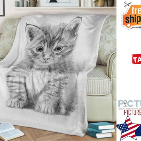 Cat Throw Blanket