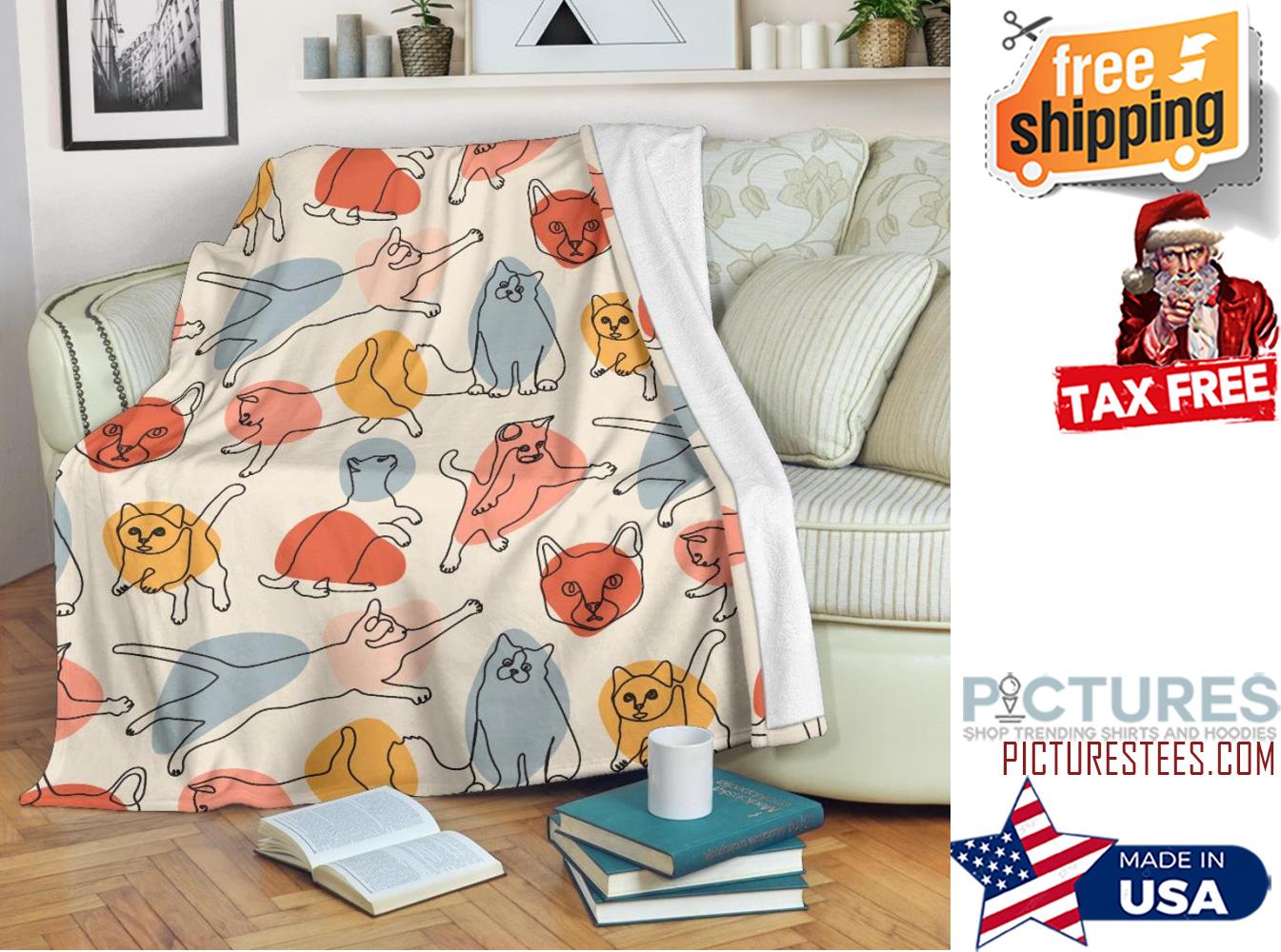 Cats Blanket Cats print Blanket Cat Mom Dad Blanket Cats Fleece blanket Cats Blanket Cats print Blanket Cat Mom Dad Blanket Cats Fleece blanket