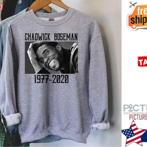 Chadwick Boseman In Memories 1977 2020 Shirt