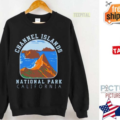 Channel Islands National Park California Retro Sweater