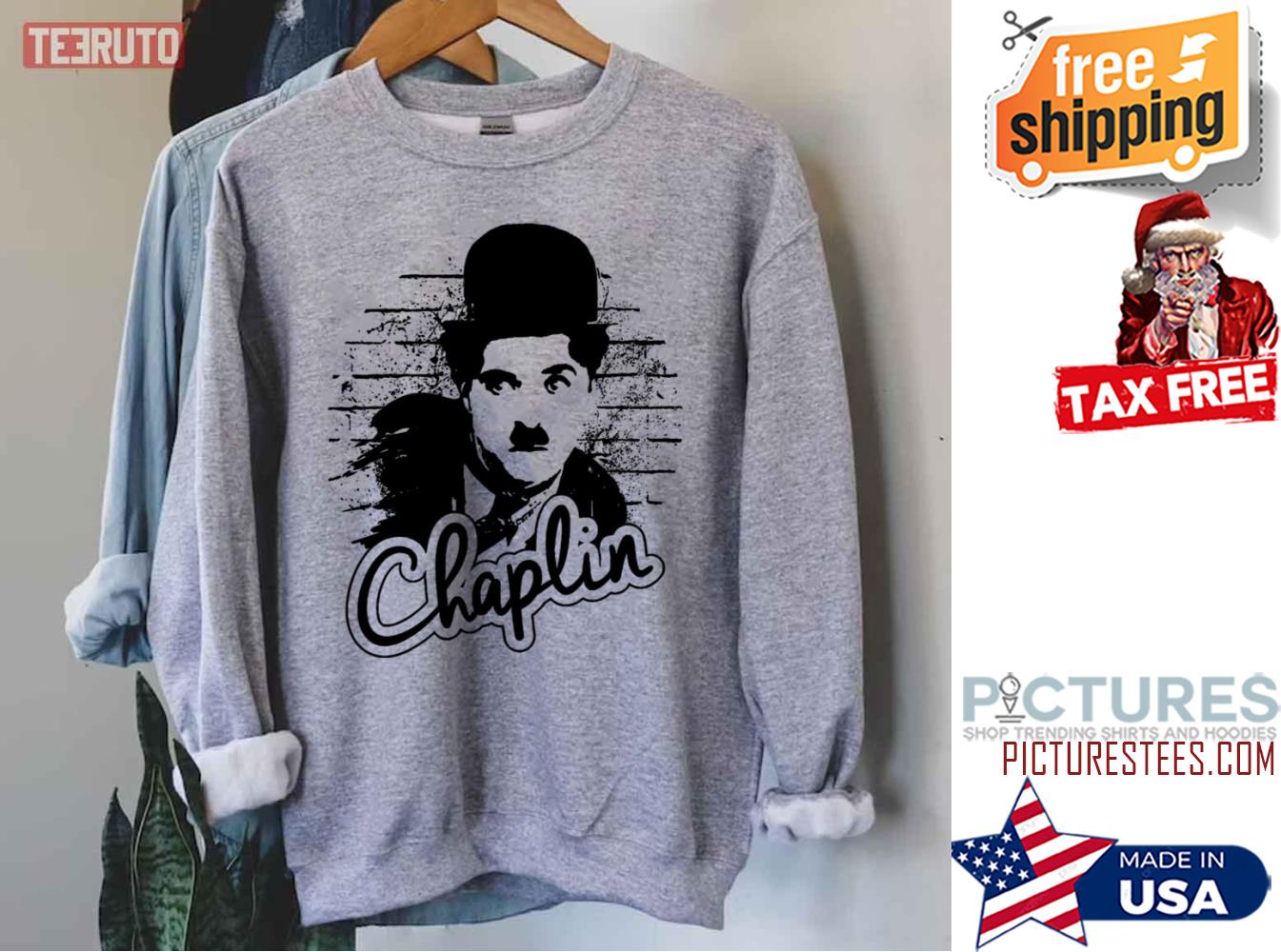 Charlie Chaplin Comedian Iconic Vintage Sweatshirt