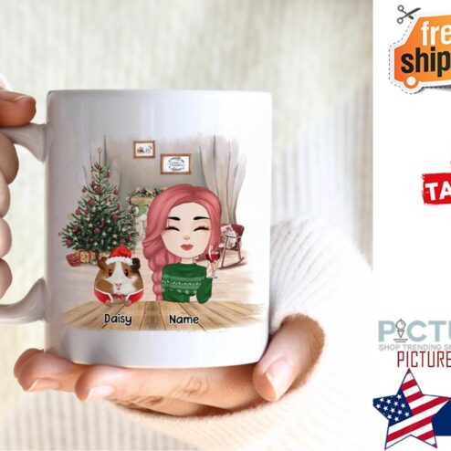Christmas Guinea Pigs Lovers Personalized Mug