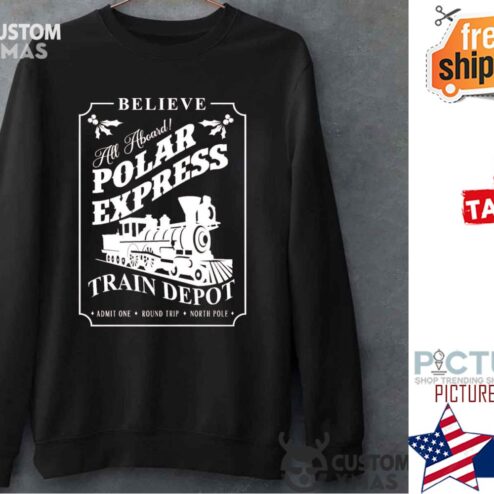 Christmas Polar Express Holiday Sweater