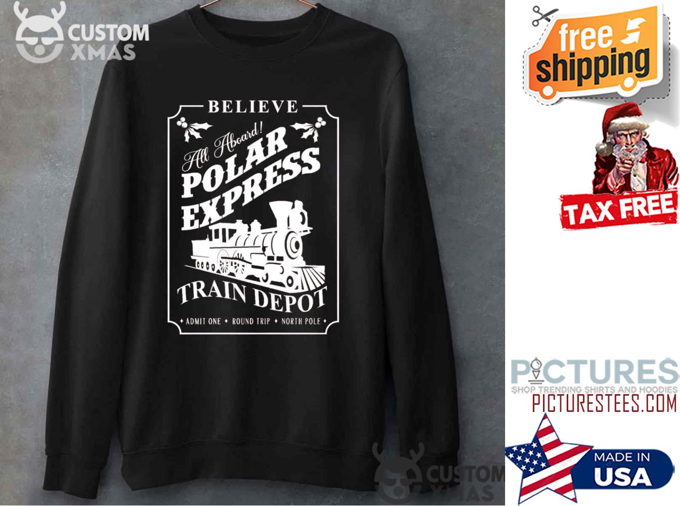 Christmas Polar Express Holiday Sweater