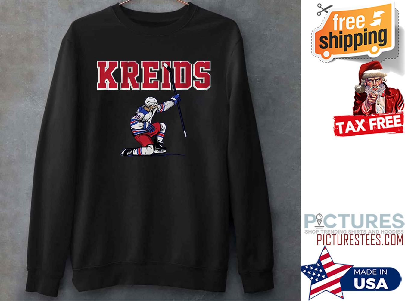 Christopher James Kreider New York Rangers Hockey Sweatshirt